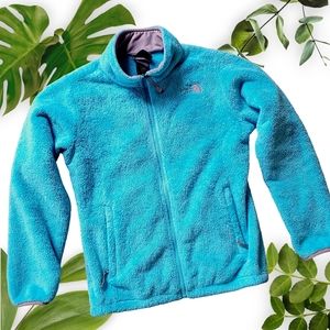 The North Face Aqua Fleece Zip Jacket, Girs Large 14-16
